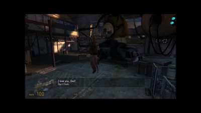 Reaction to Half Life 2: Episode 2 ending.