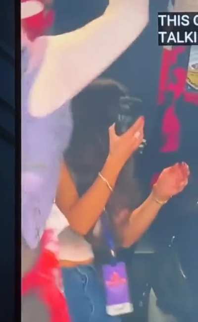 Lana got knocked over