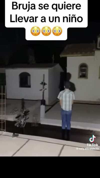 witch tries to take a kid