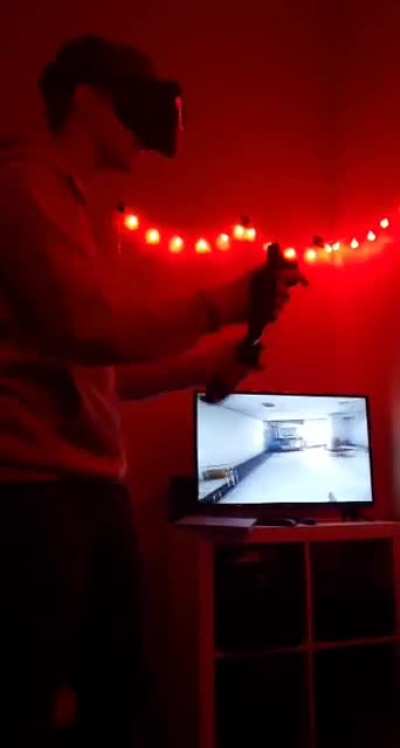 First time in VR. I’d say it went well