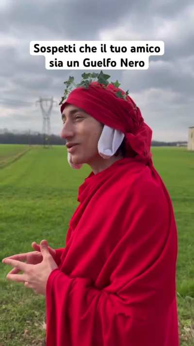 Dante sa ma non lo può provare