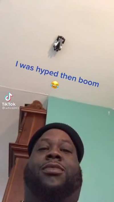 Enjoying your RC car that drives on the ceiling