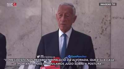 Governo Bolsonaro passando mais uma vergonha internacional
