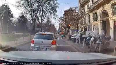 Today: Tram leaves the tracks in Milan