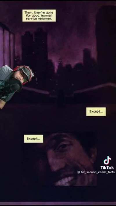 “Spider-Man’a friend that he visits every night”