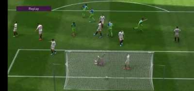 Haaland with a thunderous backheel.