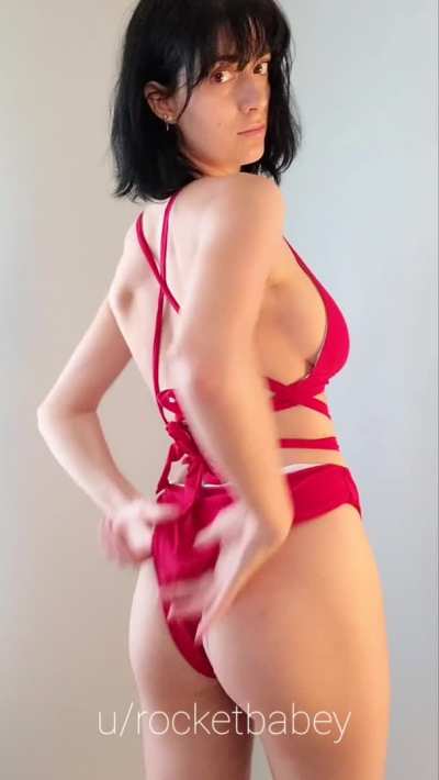 I'm trying on all these bathing suits, but I really just want to be naked (OC)