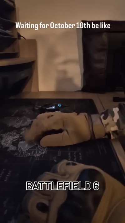 Battlefield 6 teaser shows finger pointing algeria on map
