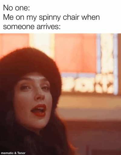 Spiny chair go spin