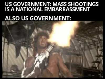 Guns go bang