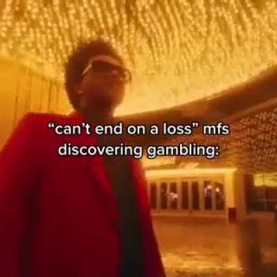 I can't lose
