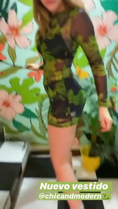 Green dress
