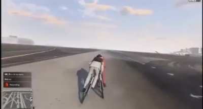 [GTA V] Supercar vs Bikes
