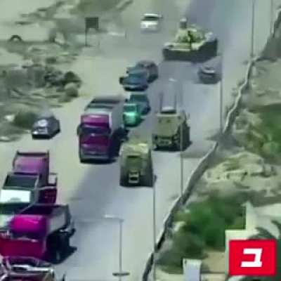 Egyptian tankers risk their lives to stop suicide bomber