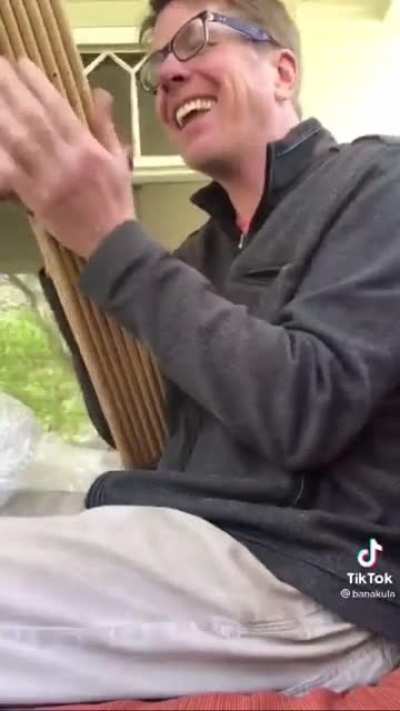I think he likes it