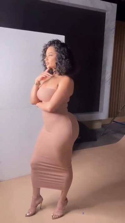 Shaped like a goddess