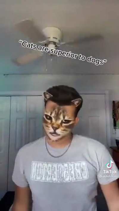 Oh no he’s a cat ahh scary