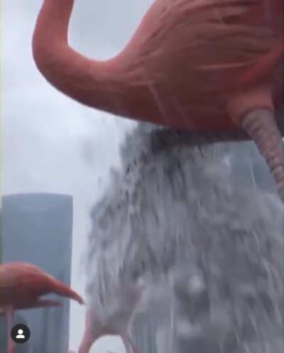 Giant Flamingo Apocalypse 😳🤭@pesmotionStudios