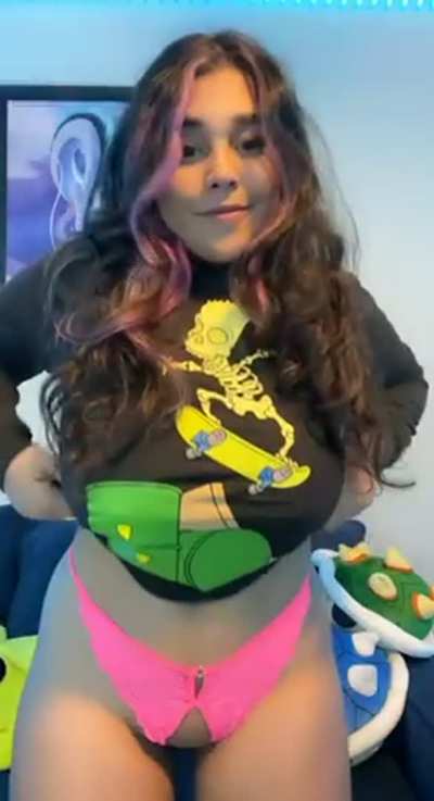 Would you fuck a thick curvy Latina with big boobs?