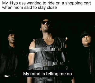 I want to ride on a cart
