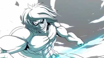 Literalmente es Eren en el mundo realista de Dragon Ball.