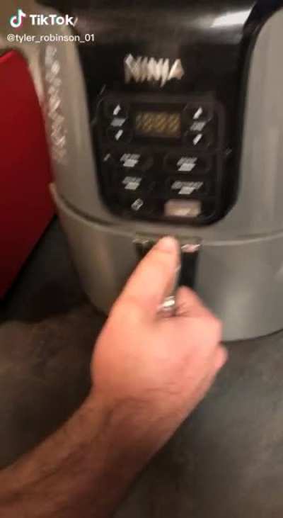 Don’t air fry eggs. Credit to @tyler_robinson_01