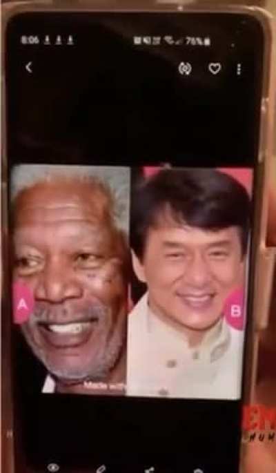 Morgan Freeman X Jackie Chan