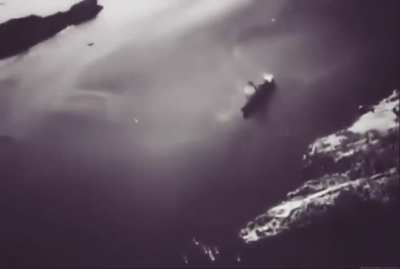 December 5th 1944 Norway, German boats are attacked by British Aircraft. (Possibly Mosquito's or Beaufighter's.)