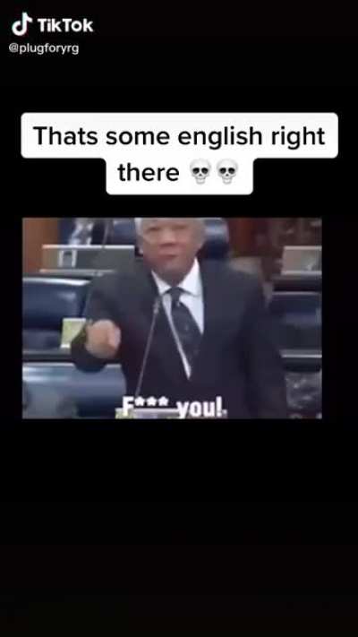 Only if he could speak english :(