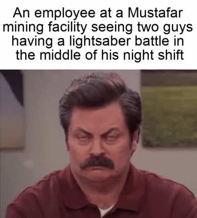 I'm trying to work in these lava flows, you two...