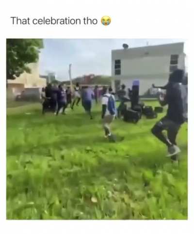 They went berserk