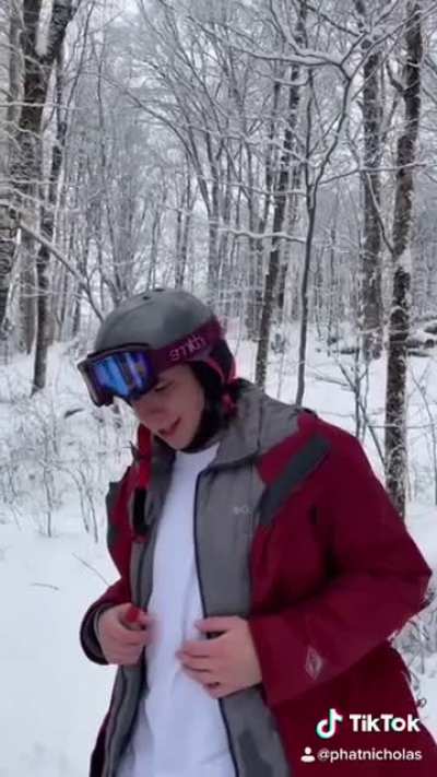 Gotta have a bit of booze to keep you warm on the skiing trip