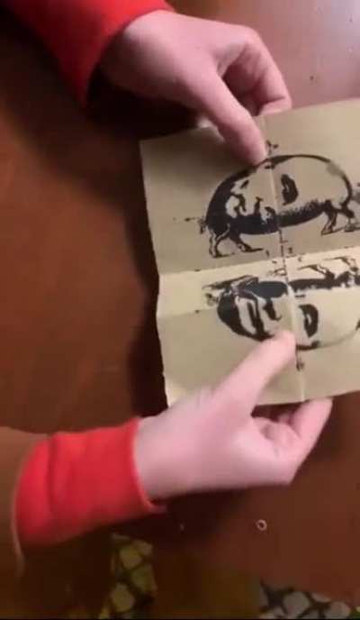 Folding animals