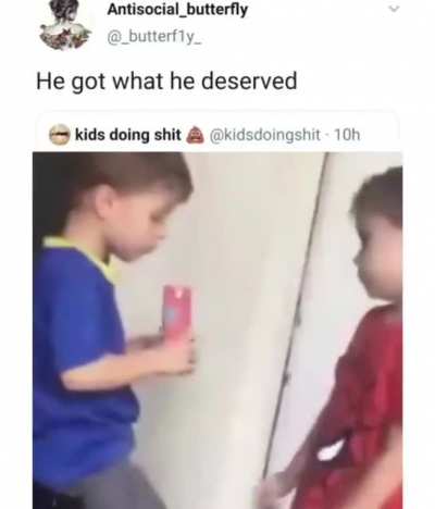 Crosspost from r/kidsarefuckingstupid