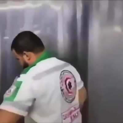 Medic in gaza breaking down after seeing the massacare in the coast of gaza.( only one child found alive from an entire neighborhood so far).