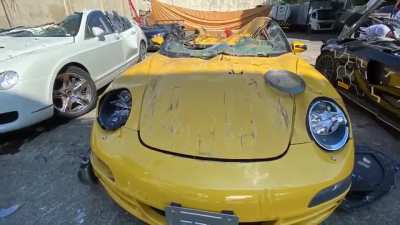 Philippines government laying waste to a smuggled one of only 350 produced in the whole world