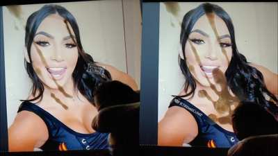 Jessie/Billie Kay got me overshooting my load for her 🤩💦💦💦💦
