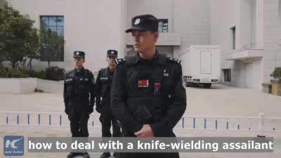 How To Deal With A Knife-wielding Assailant