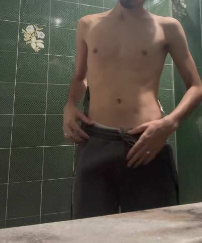 my cock just jumped out