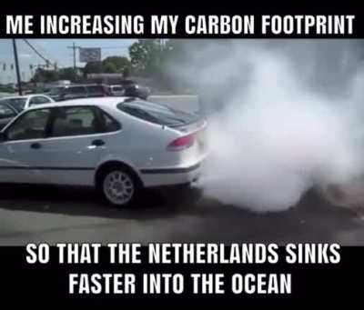 How can carbon have feet
