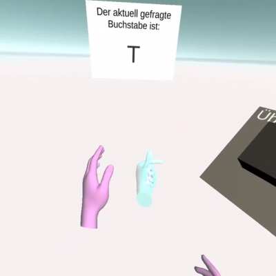 Handtracking fingeralphabet (sign language) tutor