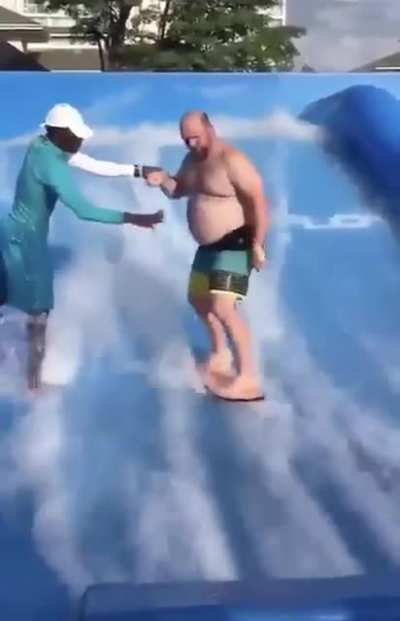 A man who challenges the water board for the first time