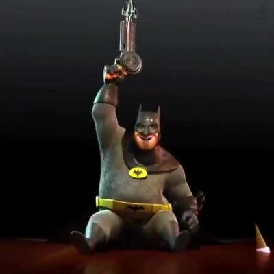 Batman in action