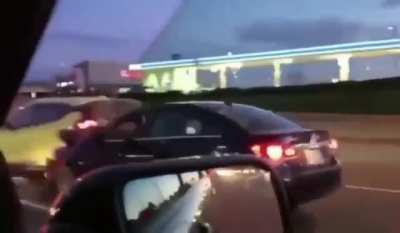 Road rage backfires
