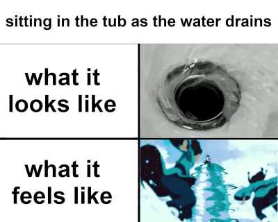 I nearly drowned