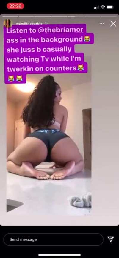 She posted this on her story last night
