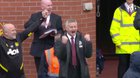 Ole's reaction to Rashford's 3-0 goal vs Chelsea