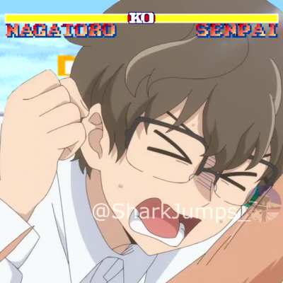 Nagatoro Enters Street Fighter
