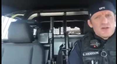 Officer pleas to other LEO’s to stop tyrannical actions concerning Covid enforcement