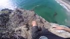 He’s fine guys, he landed in the water